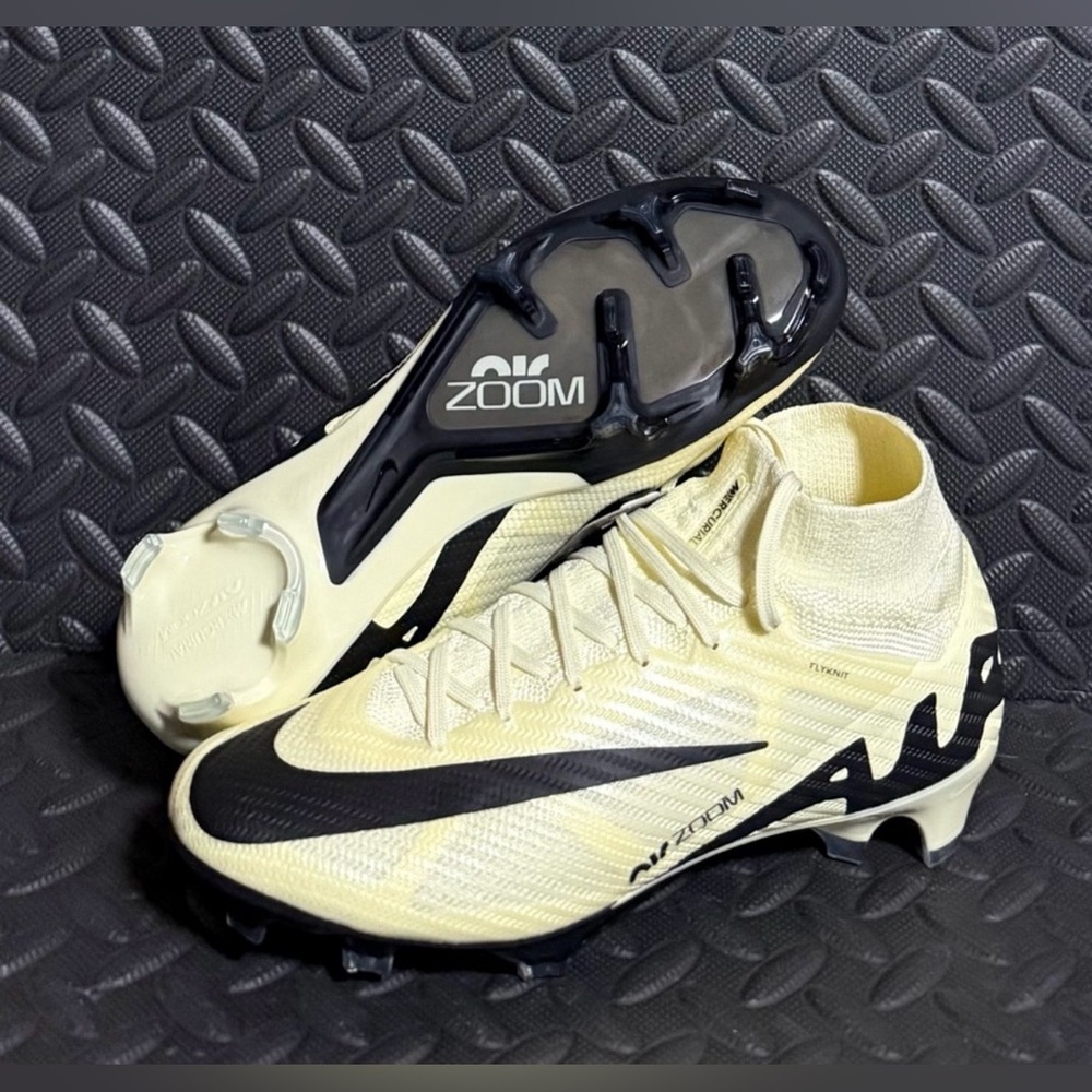 Nike Zoom Mercurial Superfly 9 Elite FG Lemonade Mad Ready DJ4977-700 Mens Sz‎ 6